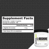 Arginine 250mg powder