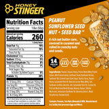 Honey Stinger nut + seed protein bar - Peanut Sunflower Seed