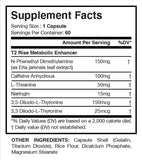 T2 Rise Fat Burner Capsules