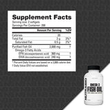 Omega-3 Fish Oil (Nutrabio) 400ct