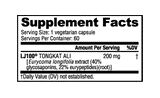 Tongkat Ali (LJ100) (200mg) - 60 vegetable capsules