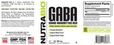 GABA 500mg per serving. 90 servings (v-caps)
