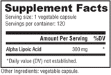 ALA 300mg 90 v-caps
