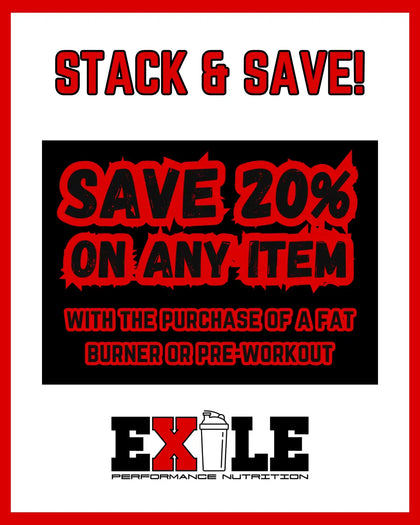 PRE-Pump-Fat-Burner Exile Performance Nutrition