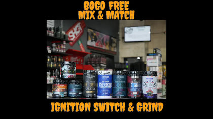 BOGO-Free-Mix-Match-Ignition-Switch-and-Grind Exile Performance Nutrition