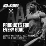 About Axe & Sledge Supplements, a hard working lifestyle sports nutrition brand