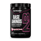NutraBio Base Aminos Dragon Fruit Candy 30 servings - EAA BCAA electrolyte recovery and hydration powder