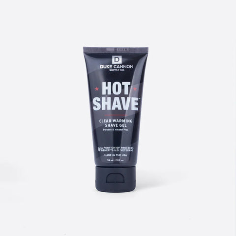 Hot Shave clear warming gel