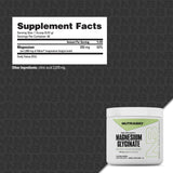 Magnesium Glycinate Powder (50 Servings) Nutrabio