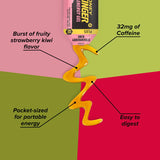 Honey Stinger Caffeinated Energy Gel (Strawberry Kiwi)