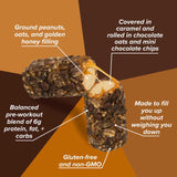 Oat + Honey Chocolate  Chocolate chip bar