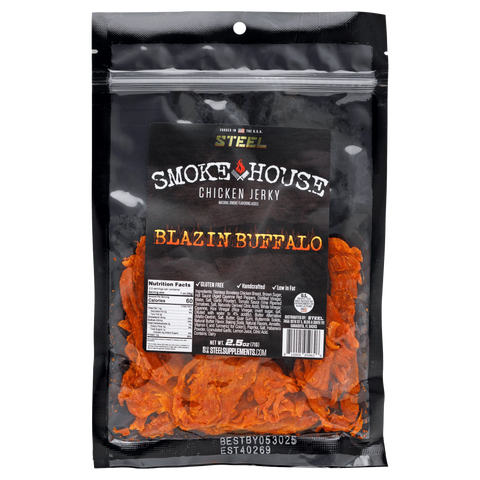 2.5oz Steel Smokehouse Chicken Jerky