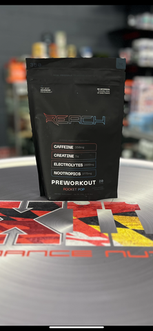 Reach Pre-Workout 350mg Caffeine (Bags)