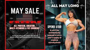 Buy 2 get 1 50% OFF mix & match Creatine, Protein, Fat Burners, Multi-Vitamins. Performance Driven Supplements available at Exile Performance Nutrition