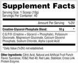 C.G.P. Supplement Facts - Fruit Punch