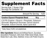 C.G.P. Supplement Facts - Green Apple