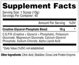 C.G.P. Supplement Facts - Unflavored