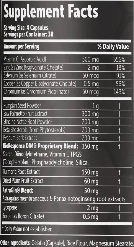 White Lion Prostate Support - Exile Performance Nutrition
