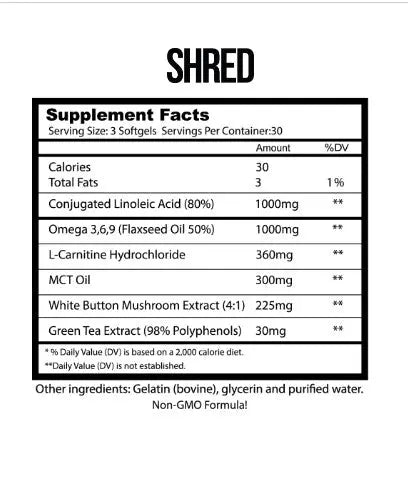 Alpha Shred Stack Alpha Shred Stack (Alpha Supps) - Exile Performance Nutrition