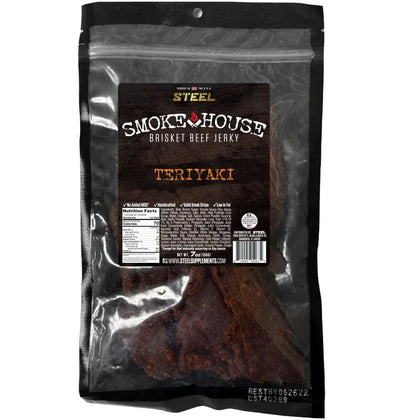Smokehouse Brisket Beef Jerky 7oz Steel