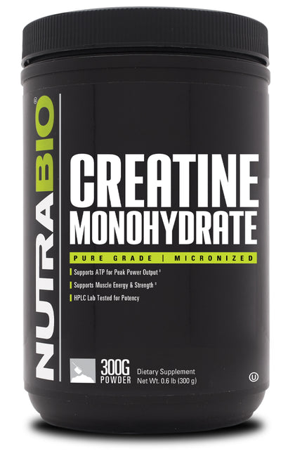 Creatine Monohydrate 300G (NutraBio)