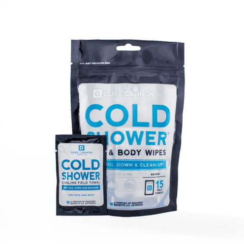 Cold Shower cooling Field wipes (Multipack Pouch)