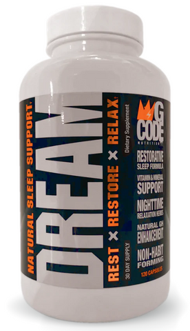 DREAM: NATURAL SLEEP SUPPORT (120 CAPSULES)