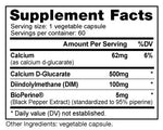 DIM with Calcium D-Glucarate 60 Vegetable Capsules