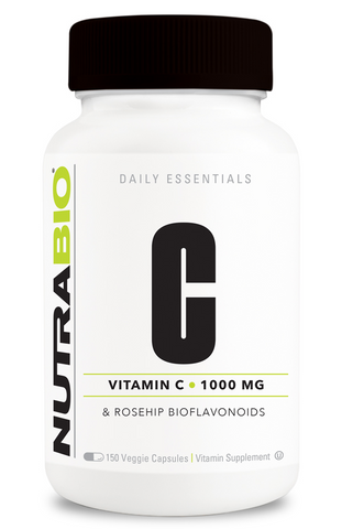 Vitamin-C 1000mg w rose hips 120 v-caps