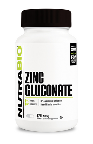 Zinc Gluconate (50 mg) 120 V-Caps